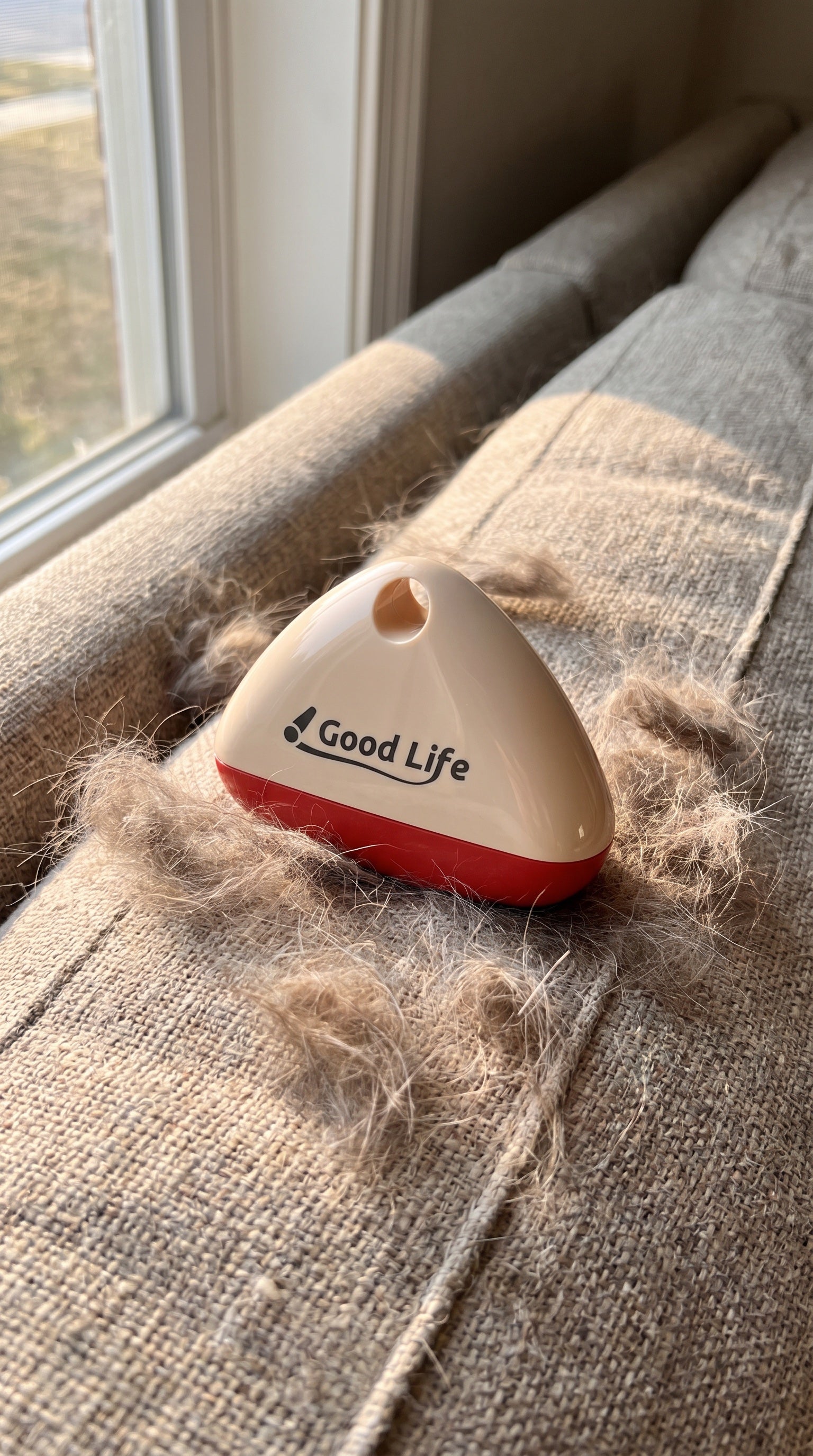 Couch touch-up with FurSweep